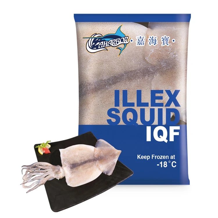 IQF illex squid