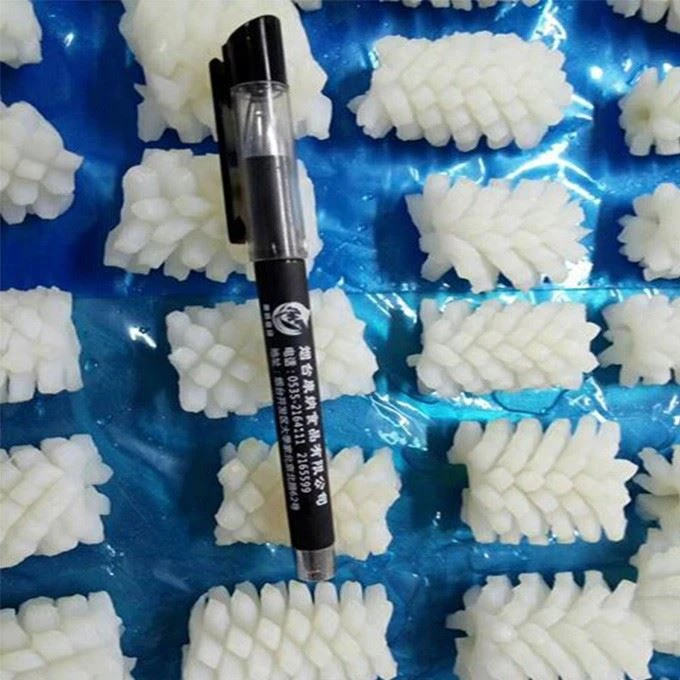 Frozen Squid Flower Pineapple Cut